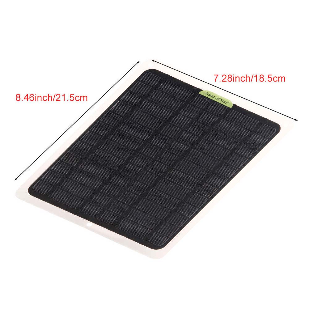 22W Watt Solar Panel Trickle Charger 12V Battery Charger RV Boat Car Camping