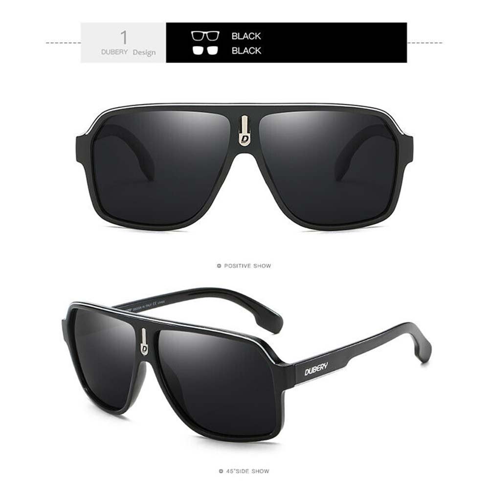 Mens Dubery Sunglasses Polarized UV400 Glasses Driving Fishing Eyewear