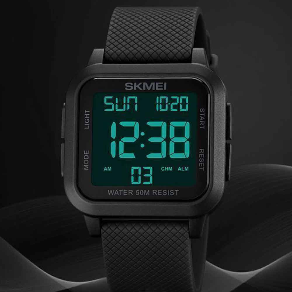 SKMEI-1894 Digital Mens Sports Watch Waterproof Resistant Casual MilitaryWatches