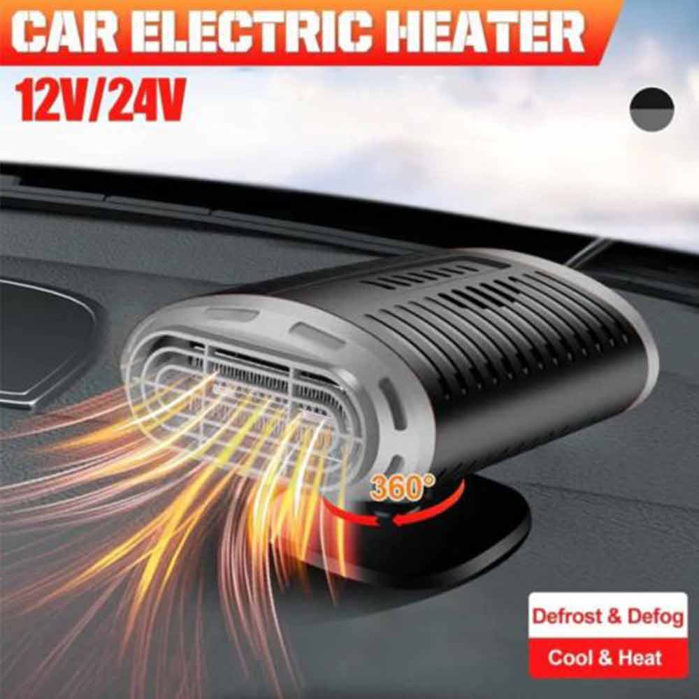 Electric Car Heater 12V Dc Heating Fan Defogger Defroster Demister Portable