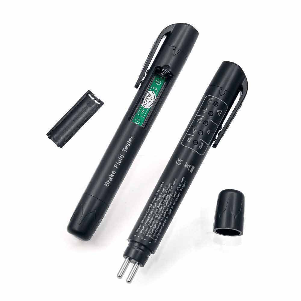 Brake Oil Fluid Tester LED Moisture Liquid Tool Car Vehicle Test Indicator Pen