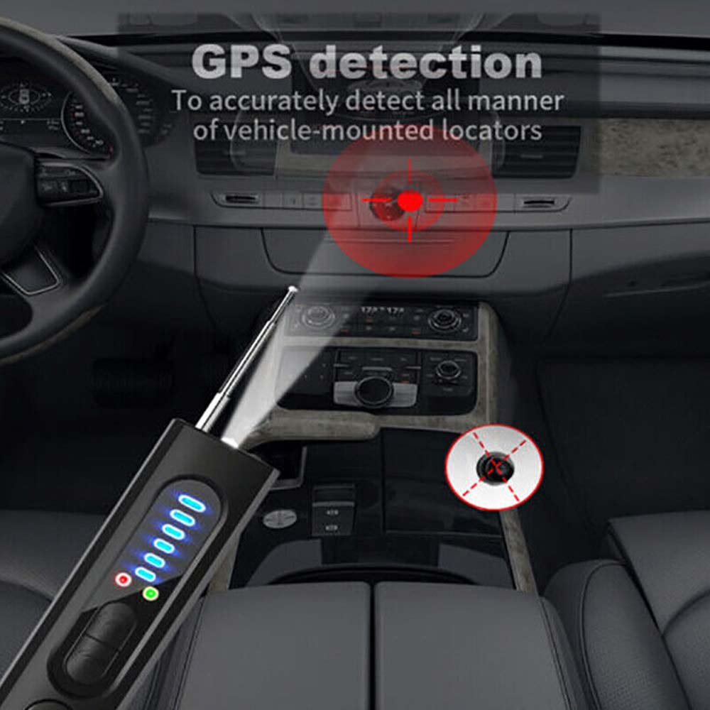 Hidden Camera Detector Anti Spy Bug GPS Tracker Finder Scanner Device Hotel Car