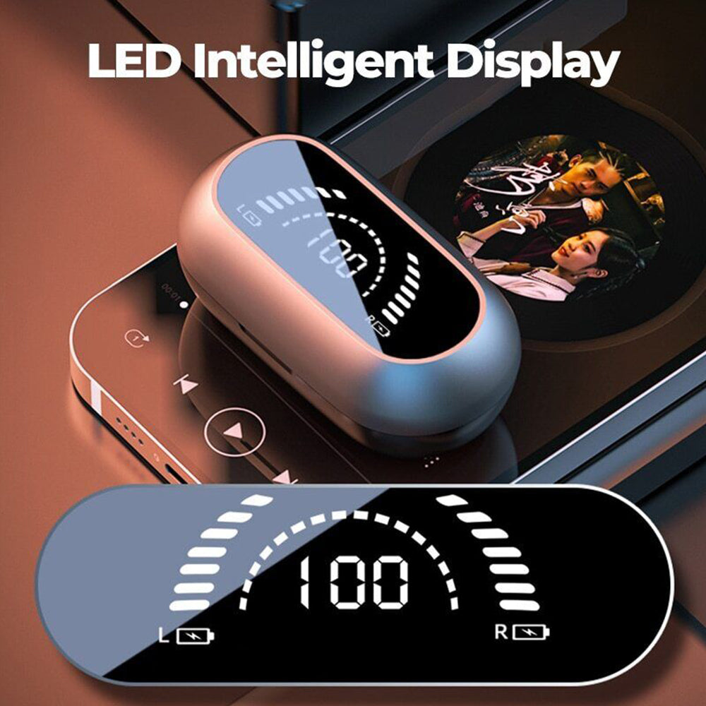 NEW Bone Conduction Earphone Bluetooth Wireless Headphones Sports Headsets