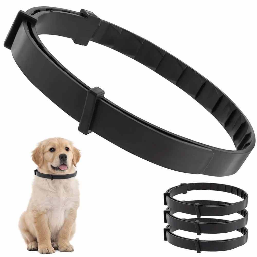 4-Pack Dog & Cat Calming Collars – 60-Day Pheromone Relief for Anxiety, Travel & Storm Stress