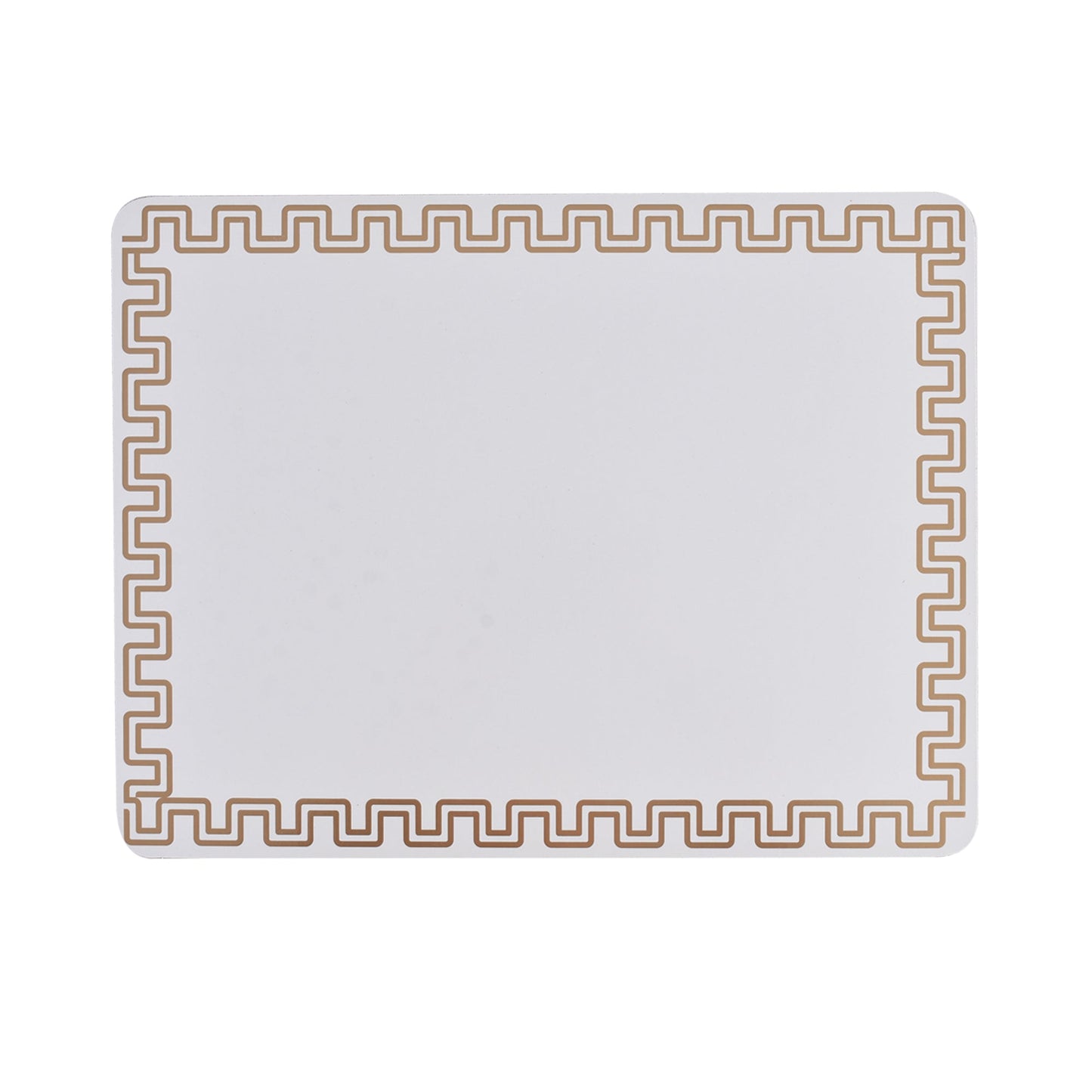 Clevinger Set of 4 MD Placemats Gold Border