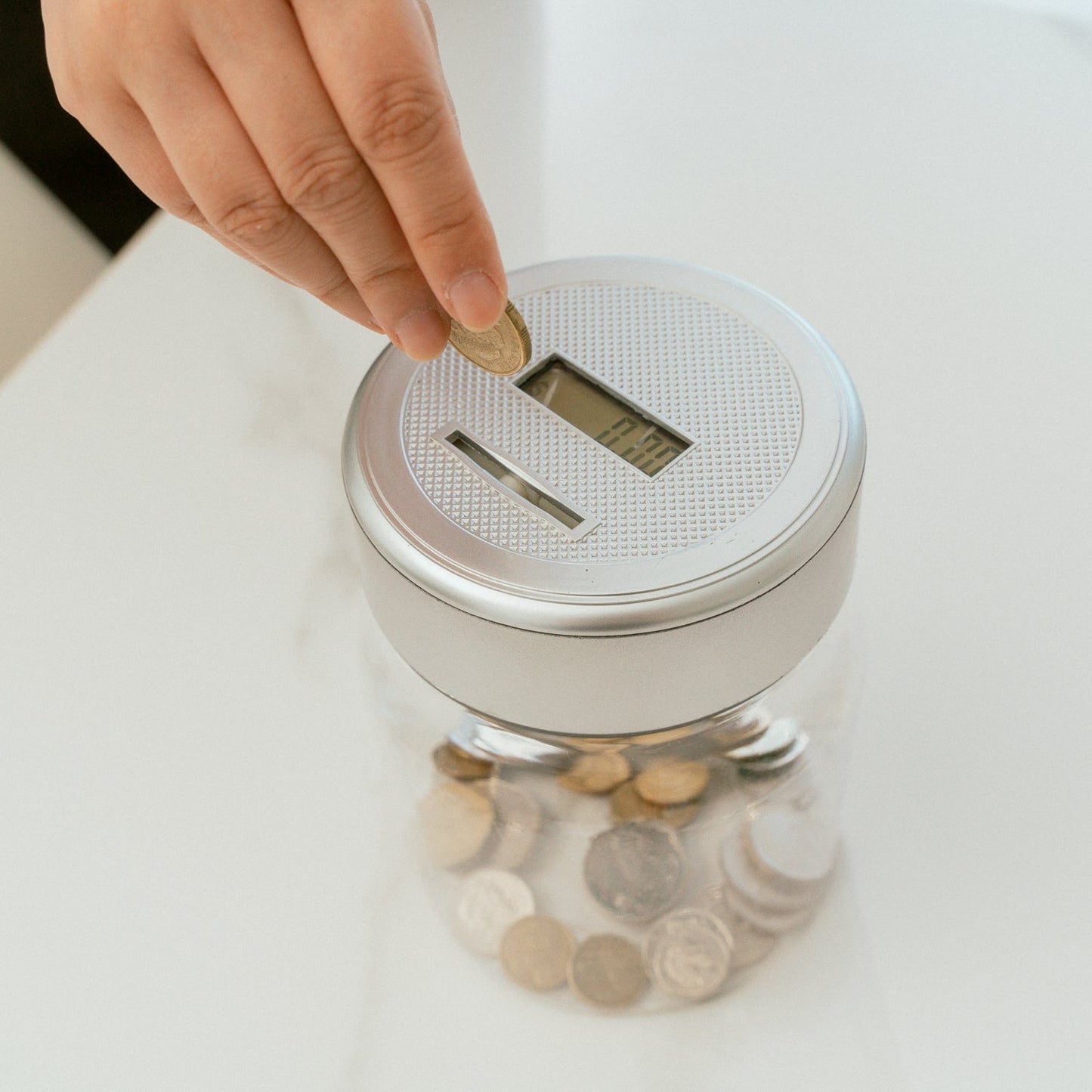 2 Pcs Digital Coin Counting Money Jar – LCD Display for Australian Coins, Fun for Kids