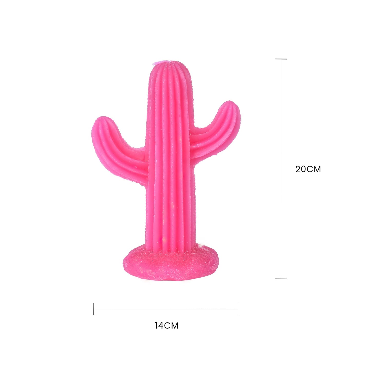 4 pc Large Simulation Plant Cactus Candle Tea Light