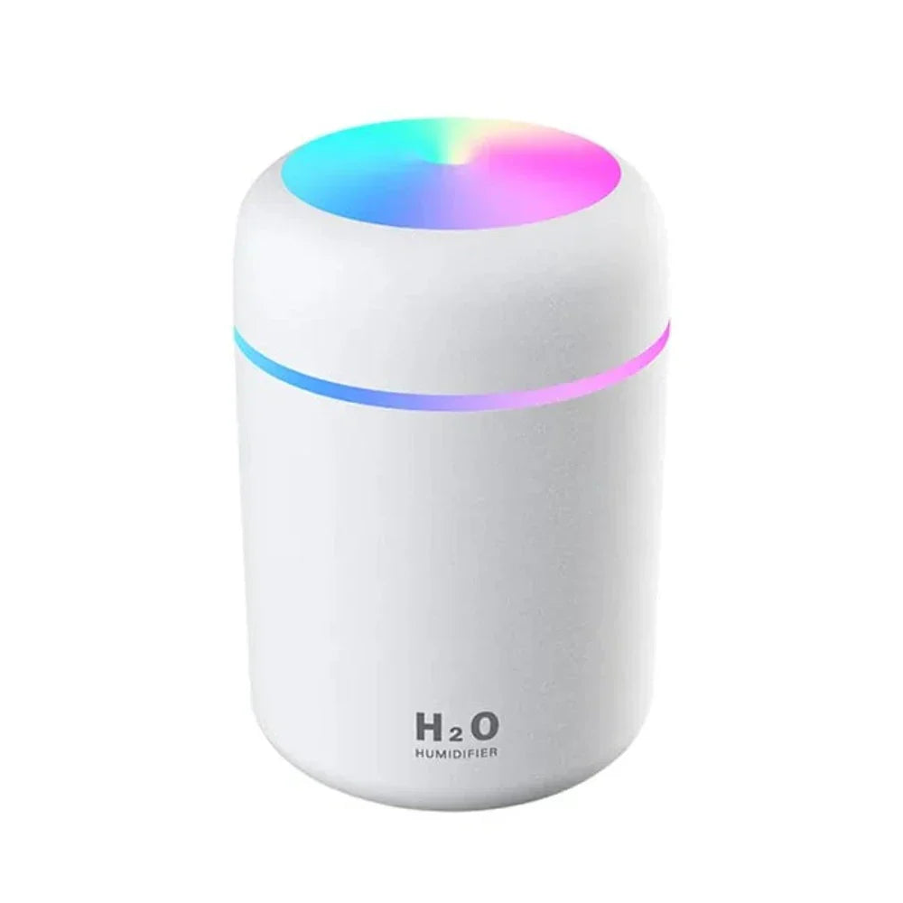 Living Today Mini LED Ultrasonic Humidifier 300ml