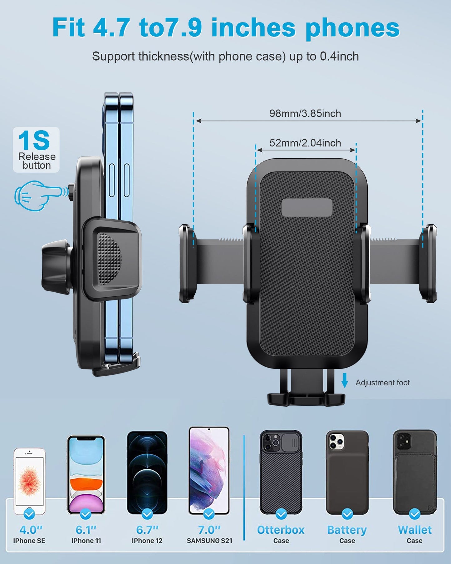 Car Dash Phone Mount Phone Holder