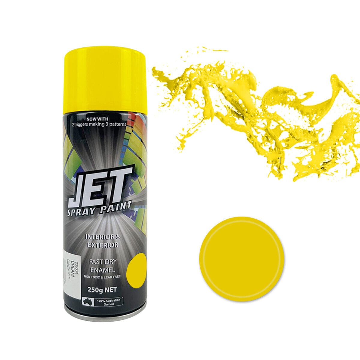 12PK 250g Spray Paint Can For Interior and Exterior 26 colours Fast Dry