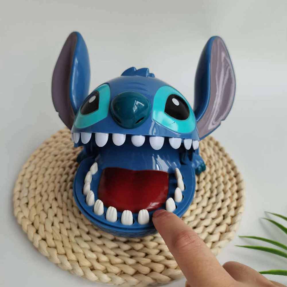 Big Mouth Bite Finger Game Figure Tricky Prank Tabletop Toy Cornerless Rounded