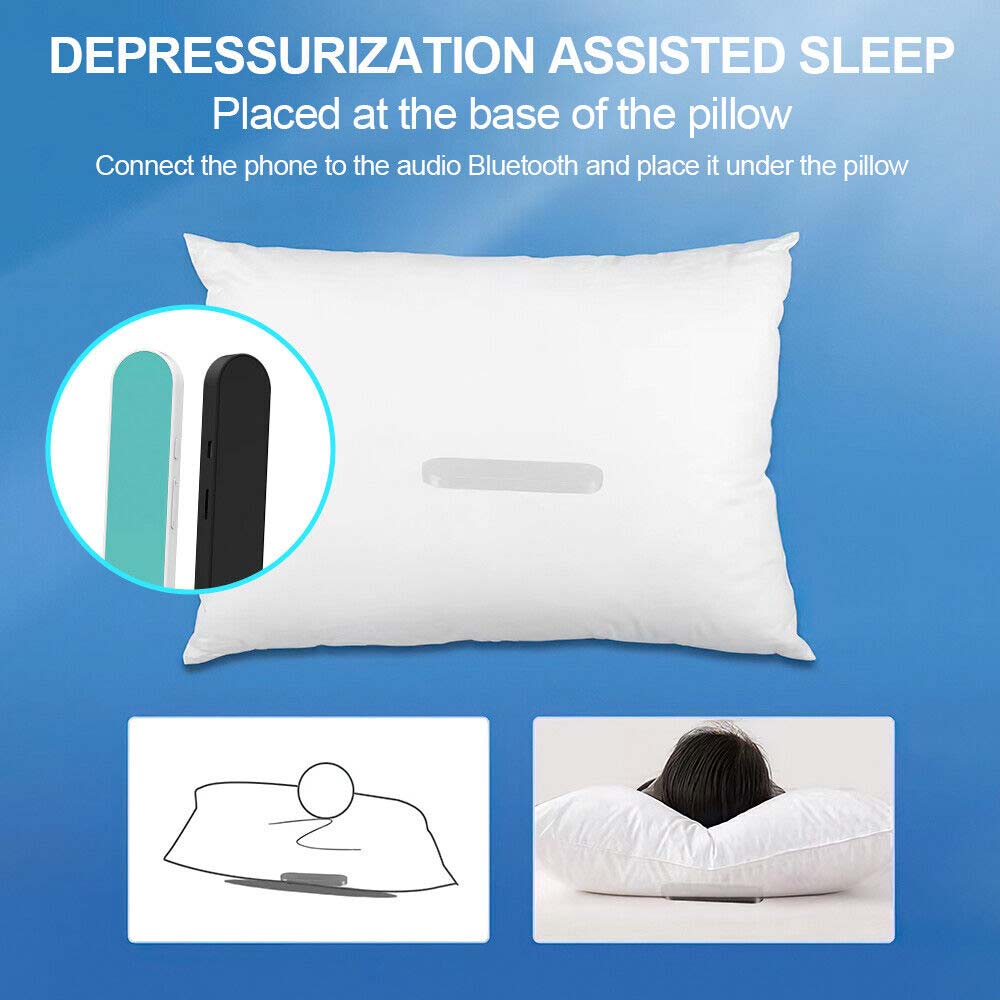 Bone Conduction Pillow Speaker Mini Portable Under Pillow Speakers Travel
