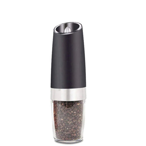 Electric Pepper Mill Salt Shakers Gravity Automatic Grinder Battery-Operated LED