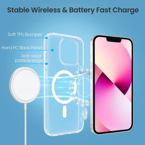 For iPhone 16 Pro Max Plus MagSafe Shockproof Case Screen & Lens Protectors Set