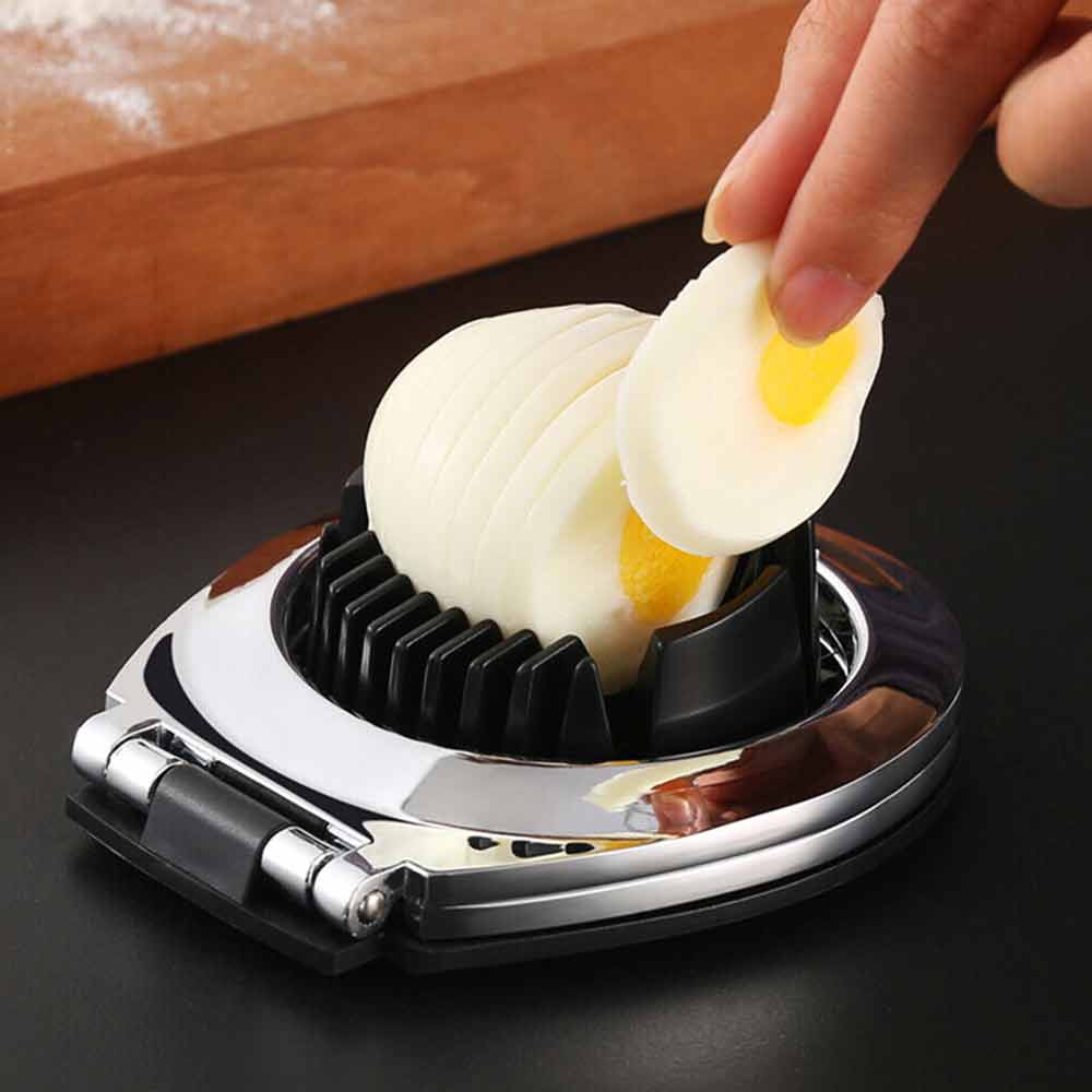 Egg Slicer Stainless Steel Mushroom Kitchen Chopper Tomato Boiled Cutter