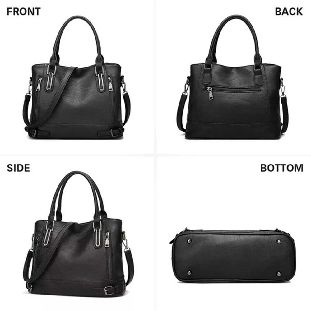 Ladies Handbag,PU Leather Shoulder Tote Bag Purse Crossbody Leather Handbag NEW