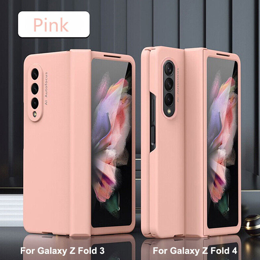 Full Cover Shockproof Hybrid Case With Pen Holder For Galaxy Z Fold 4 / Fold 3