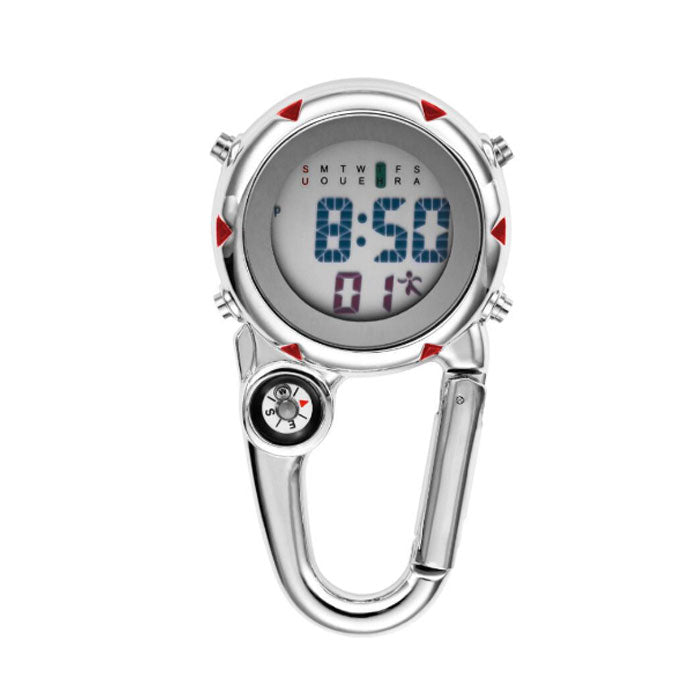 Clip-On Carabiner Fob Watch for Medical & Outdoor Professionals – Paramedic, Nurse, Chef, Hiker