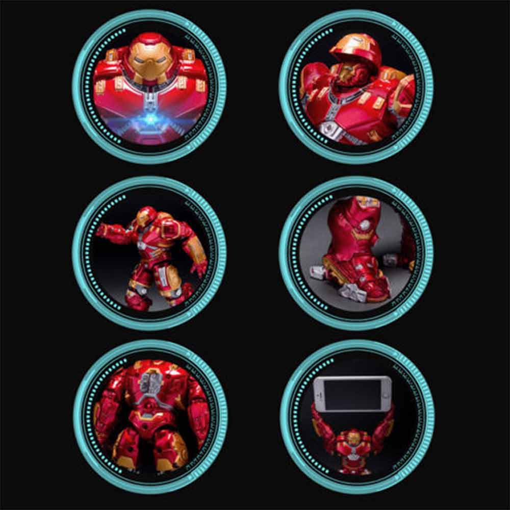 LED Iron Man Avenger Age of Ultron HULKBUSTER Action Figure Doll Kid Toy