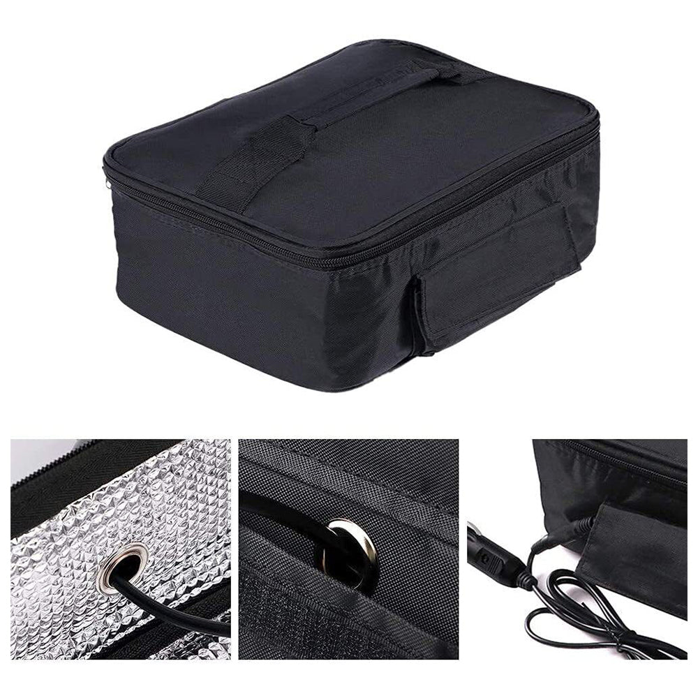 Car 12V Portable Microwave 12V Heated Electric Lunch Box Food Warmer