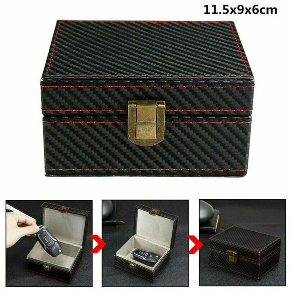 Car Key Signal Blocker Keyless Faraday Box Anti Theft Safety RFID Block Pouch