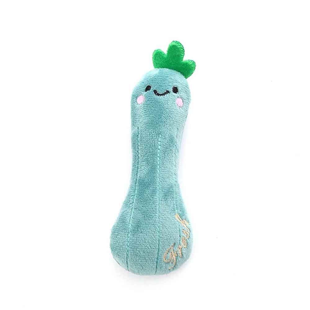 5-Piece Teeth Grinding Catnip Toys – Funny Interactive Plush Cat Chewing Vocal Toy Set