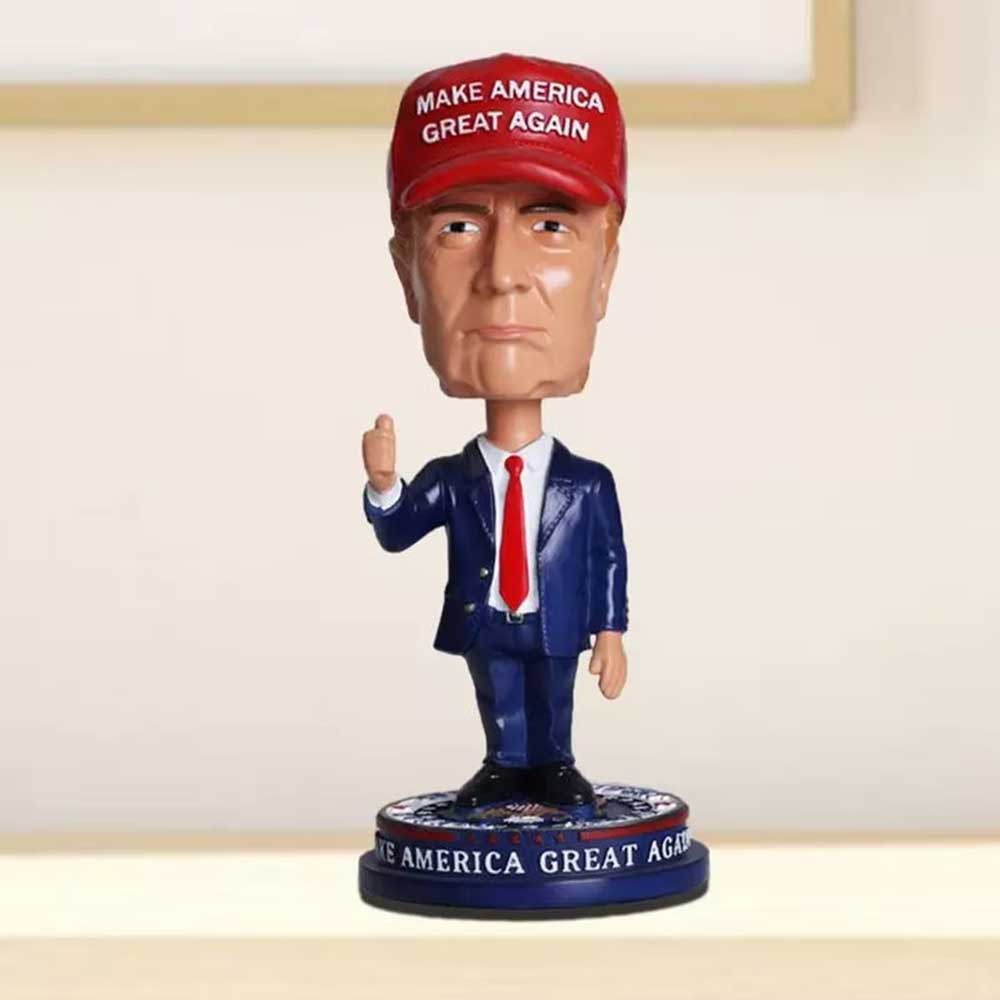 Trump Ornaments Resin Model Doll Figure Toy Gift Crafts Creative Doll