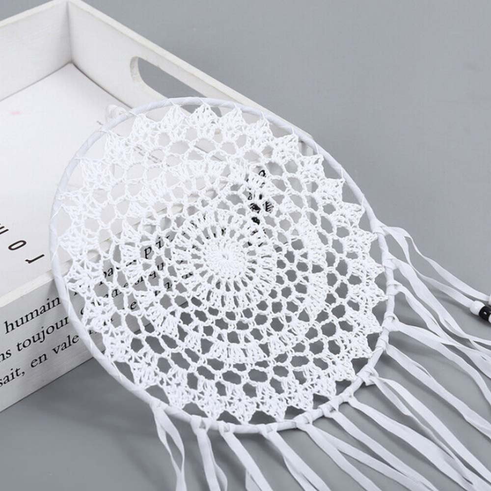 Dream Catcher Large Handmade Knitted Indian Dreamcatcher Home Bedroom Hanging AU