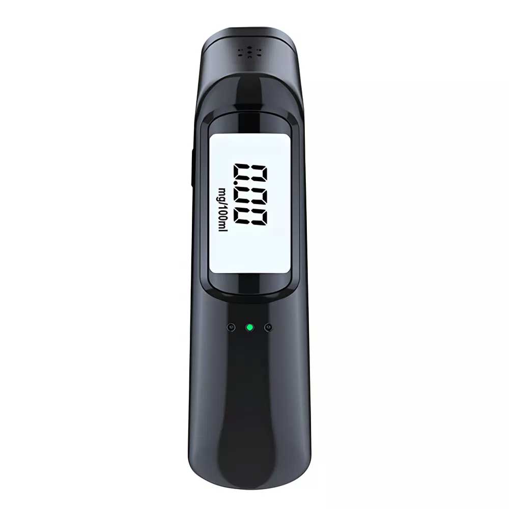 Digital Breath Breathalyzer Alcohol Tester Analyzer Detector Police Rechargeable