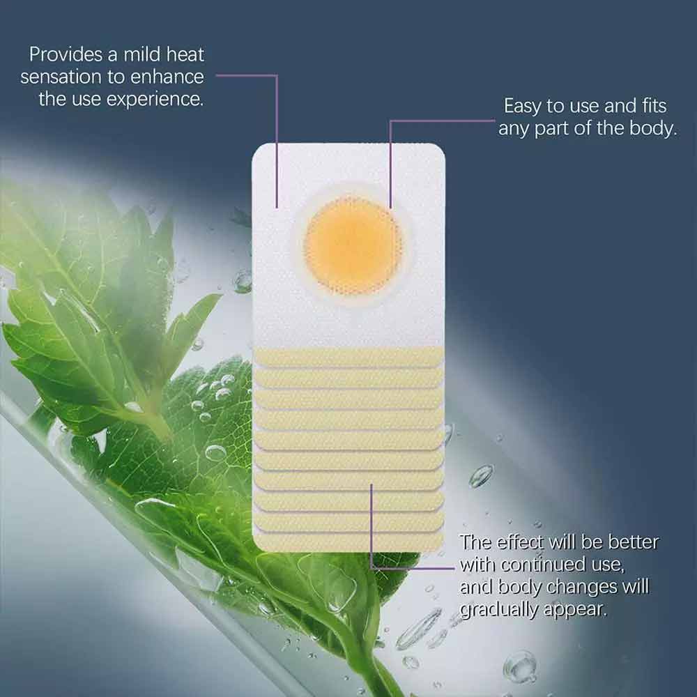 12pcs Slimming Patch Slim Belly Burn Abdomen Weight Loss Fat Burning Pads Hot