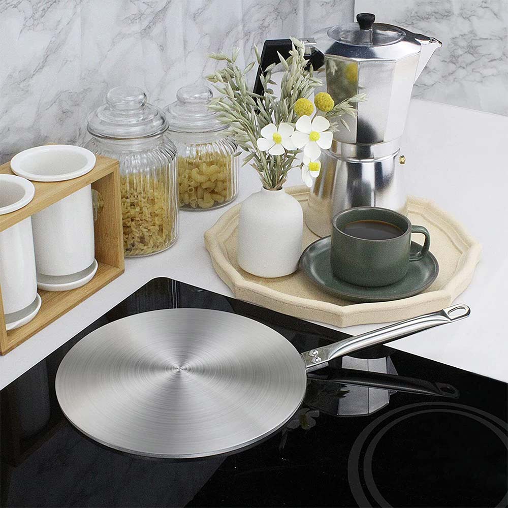 Hob Converter Heat Diffuser Disc Adapter Plate Saucepan Cooker Plate 20cm