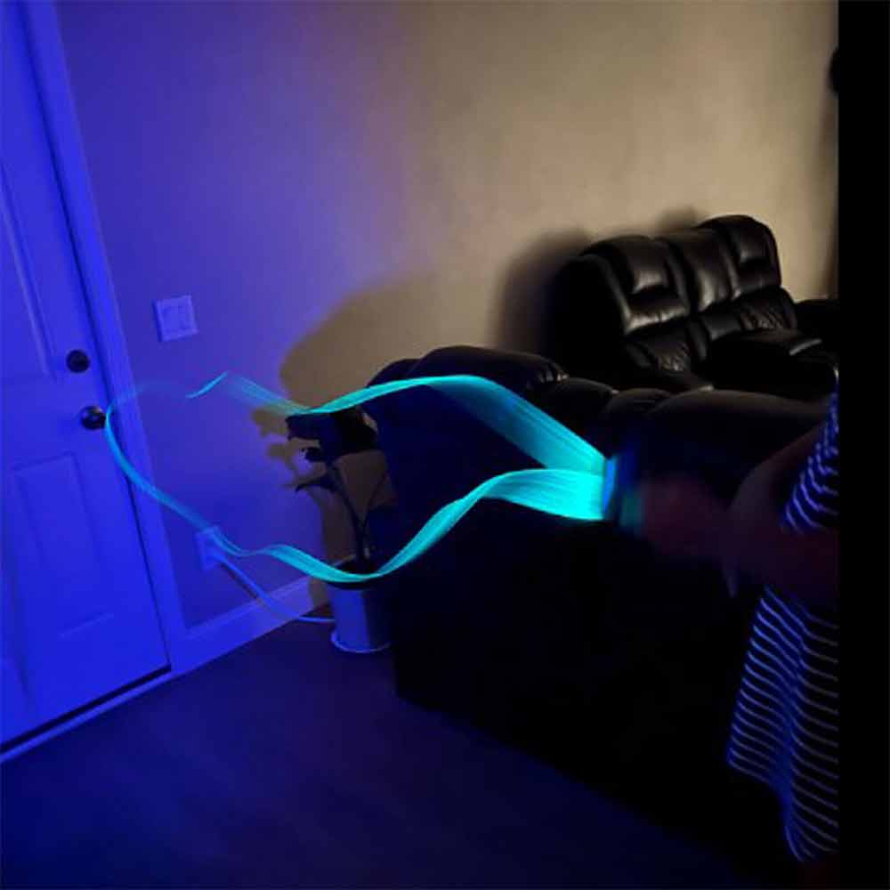 Glow-in-The-Dark Loop Lasso-Rope Launcher Propeller-Loop Lasso String Shooter
