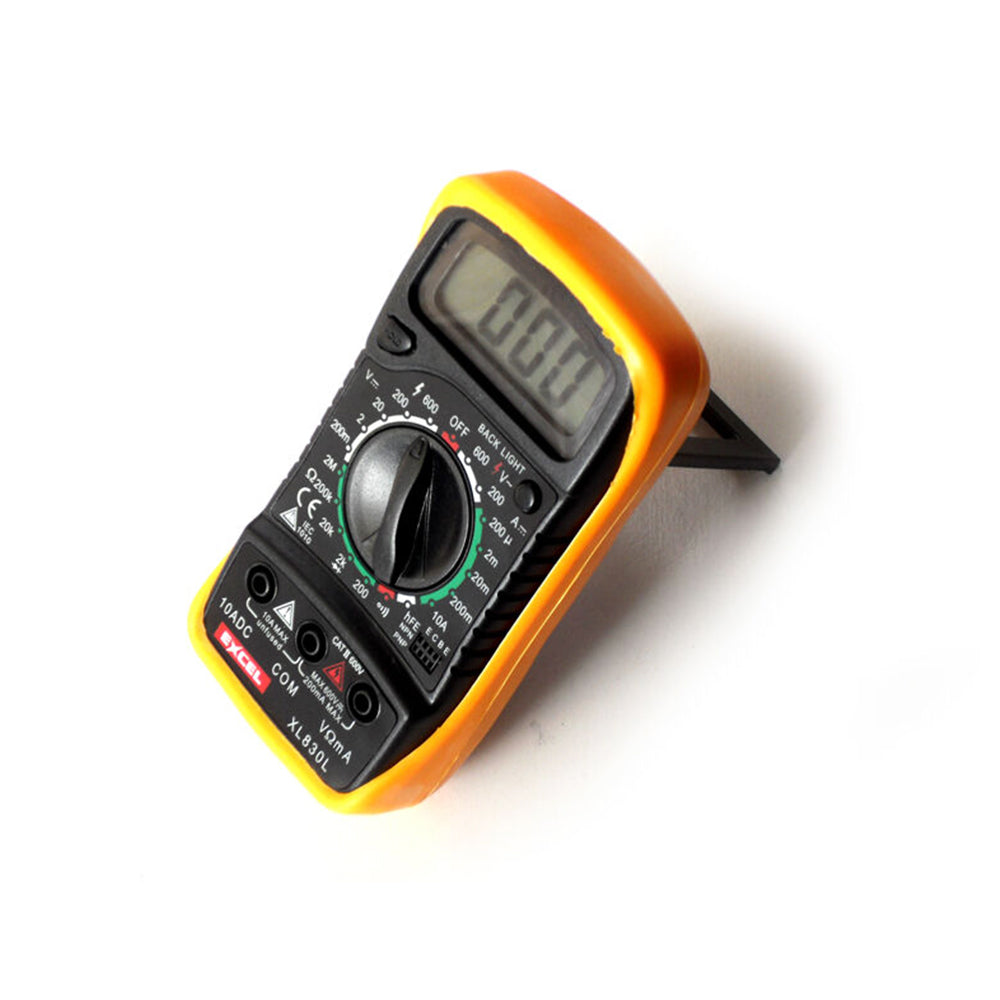 LCD Digital Multimeter Back ground light AC DC Voltmeter Ohmmeter Multi Tester