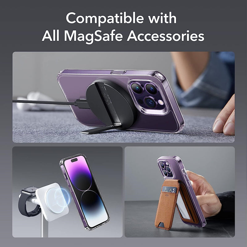 Clear Case For Magsafe For iPhone 15 14 Pro Max Magnetic Hard Acrylic Cover