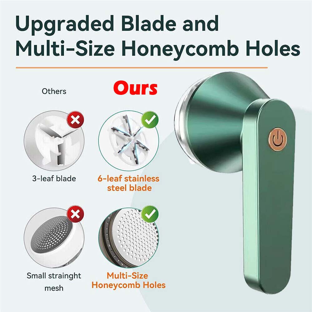 Electric Lint Remover Clothes Cleaner Fabric Shaver USB Rechargeable