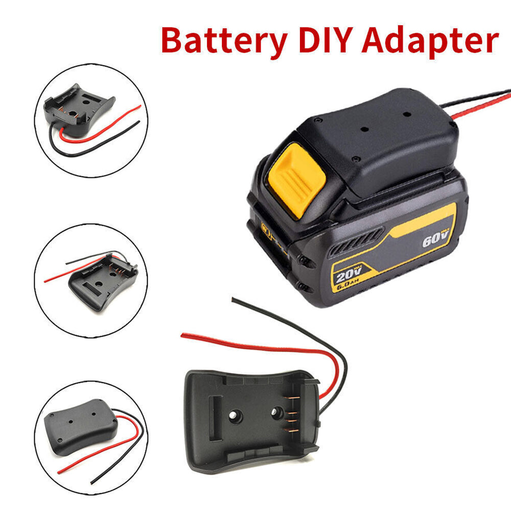 Lithium Battery Adapter for DeWALT Flexvolt 54/60V Max Battery Dock Connector
