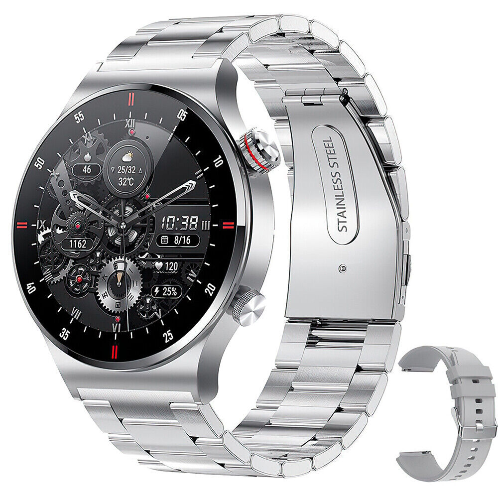 2023 Bluetooth Call Smart Watch Men Full Touch Screen Sports Watch fitbit