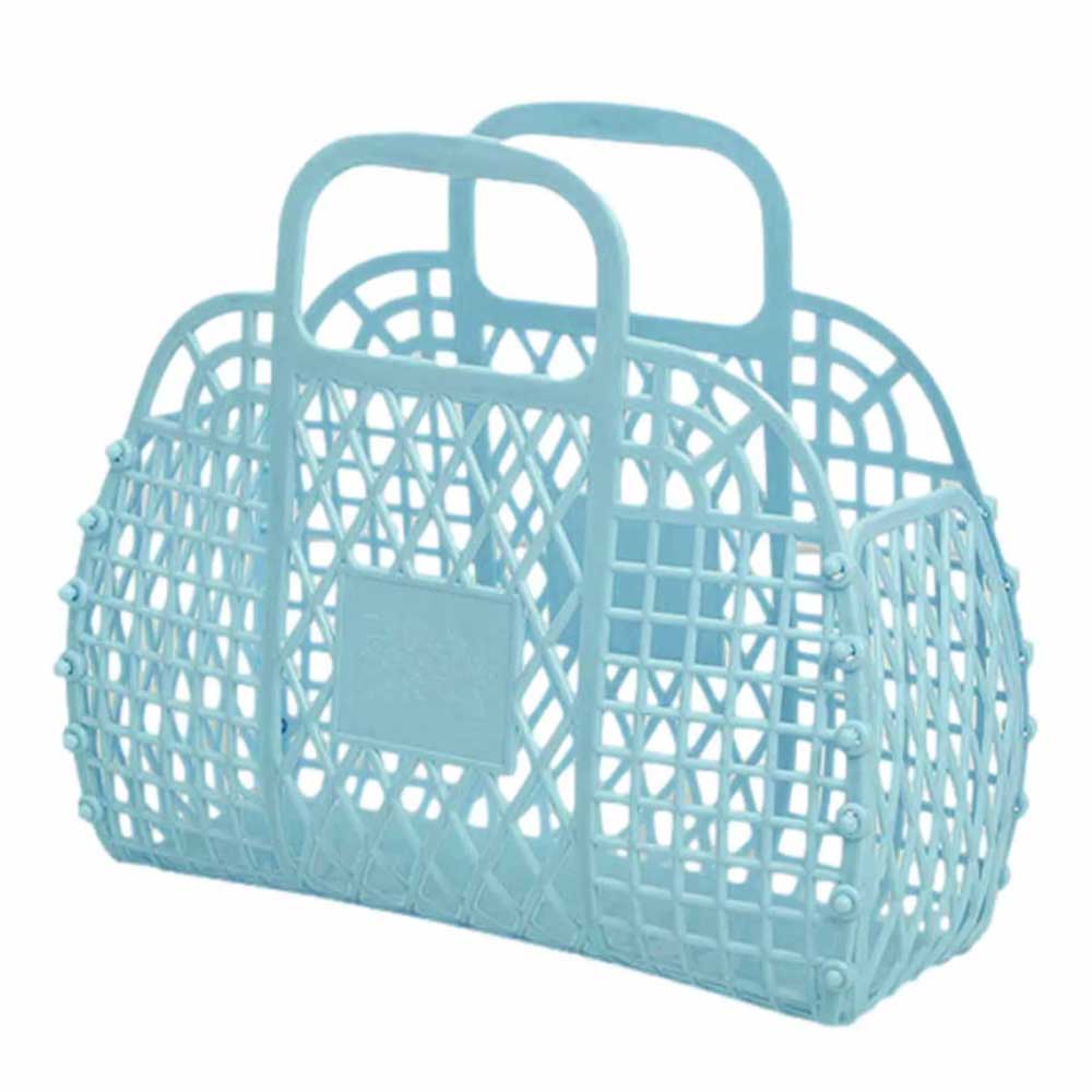 Jelly Tote Bright Jelly Bags Reusable Gift Basket Girls Beach Bag Jelly Purse