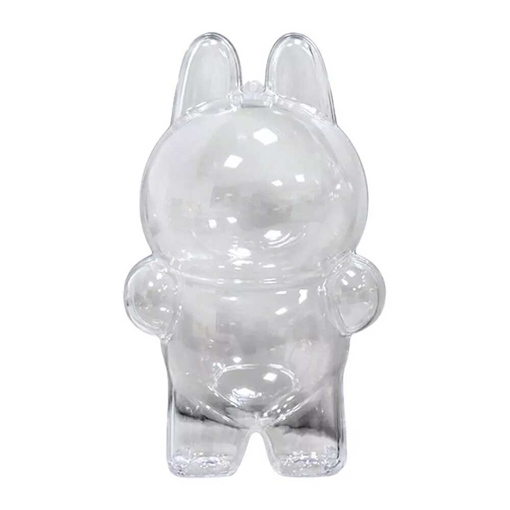 Transparent Protective Case For POP MART Labubu Plush Doll The Monsters Cover