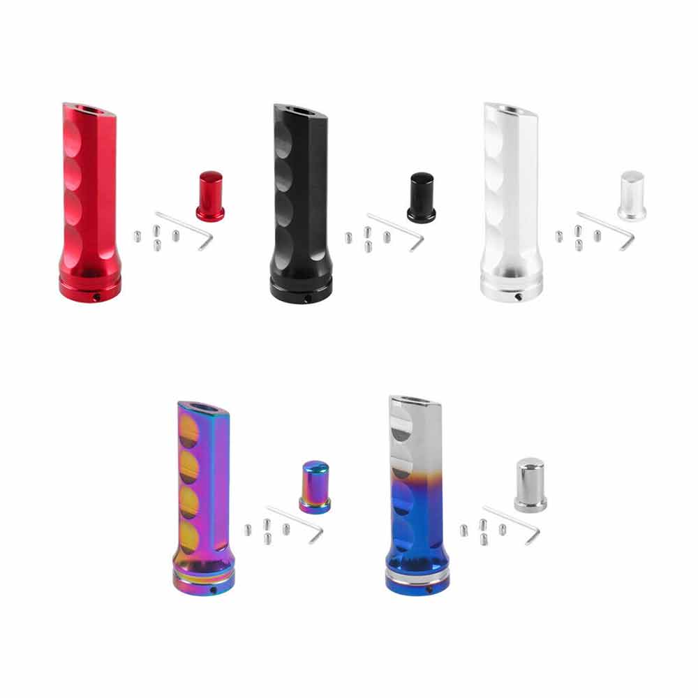 Car Handbrake Aluminum Alloy Cover Anti Slip Sleeve Parking Hand Brake Universal