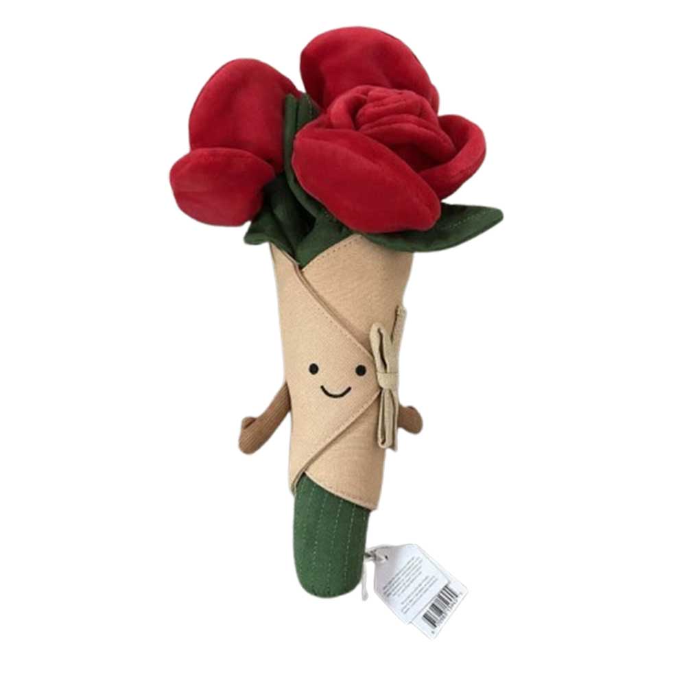 Amuseable Rose Bouquet soft toy Doll 30cm