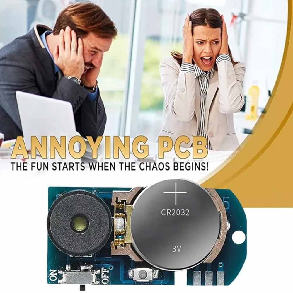 Mini PCB Beeping Prank Noisemaker Annoying Noise Maker Hide Prank Device