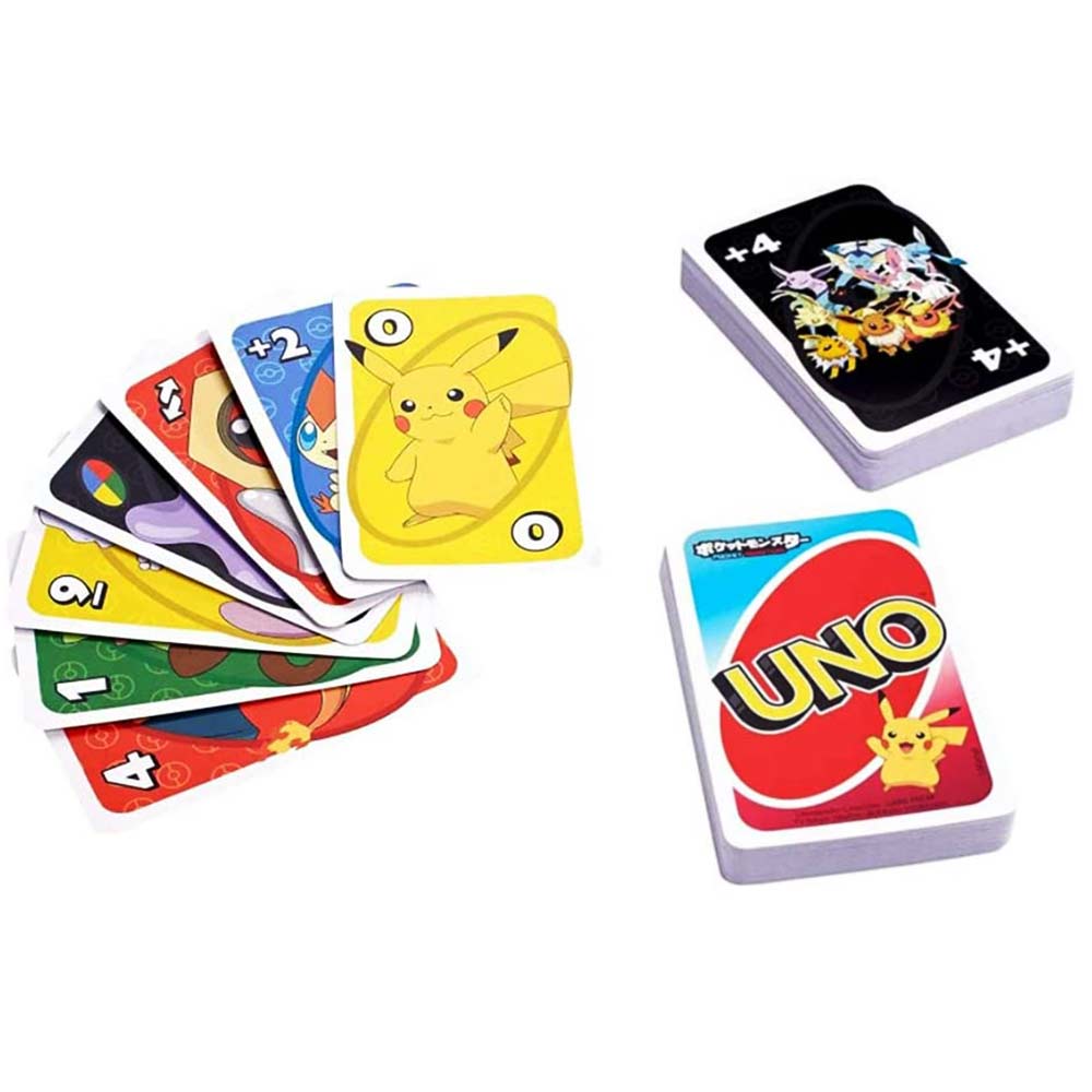 For UNO Board Game Card Pokémon Mario Frozen