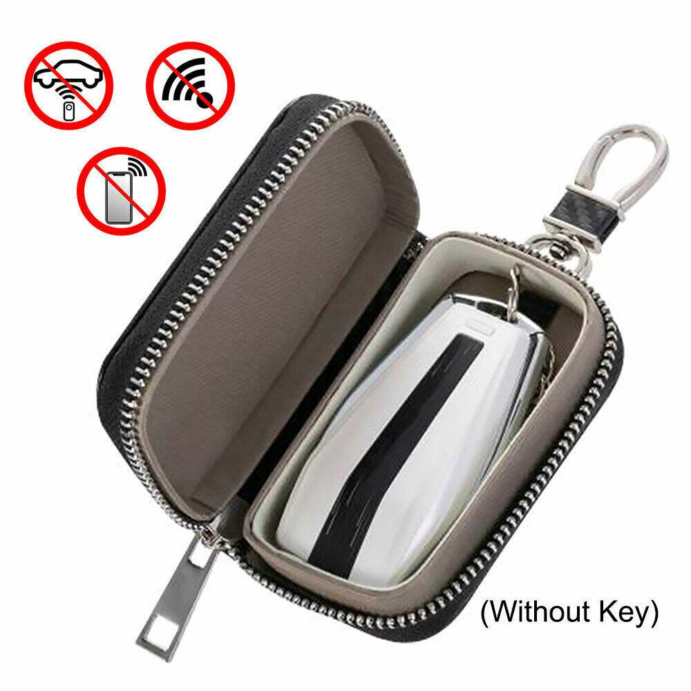 Car Key Signal Blocker Faraday Cage Fob Pouch Keyless RFID Blocking Bag Case