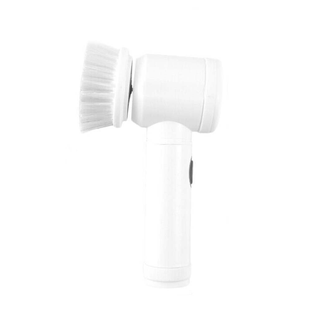 Electric Spin Scrubber Turbo Scrub Cleaning Brush Cordless USB Chargeable 3Heads