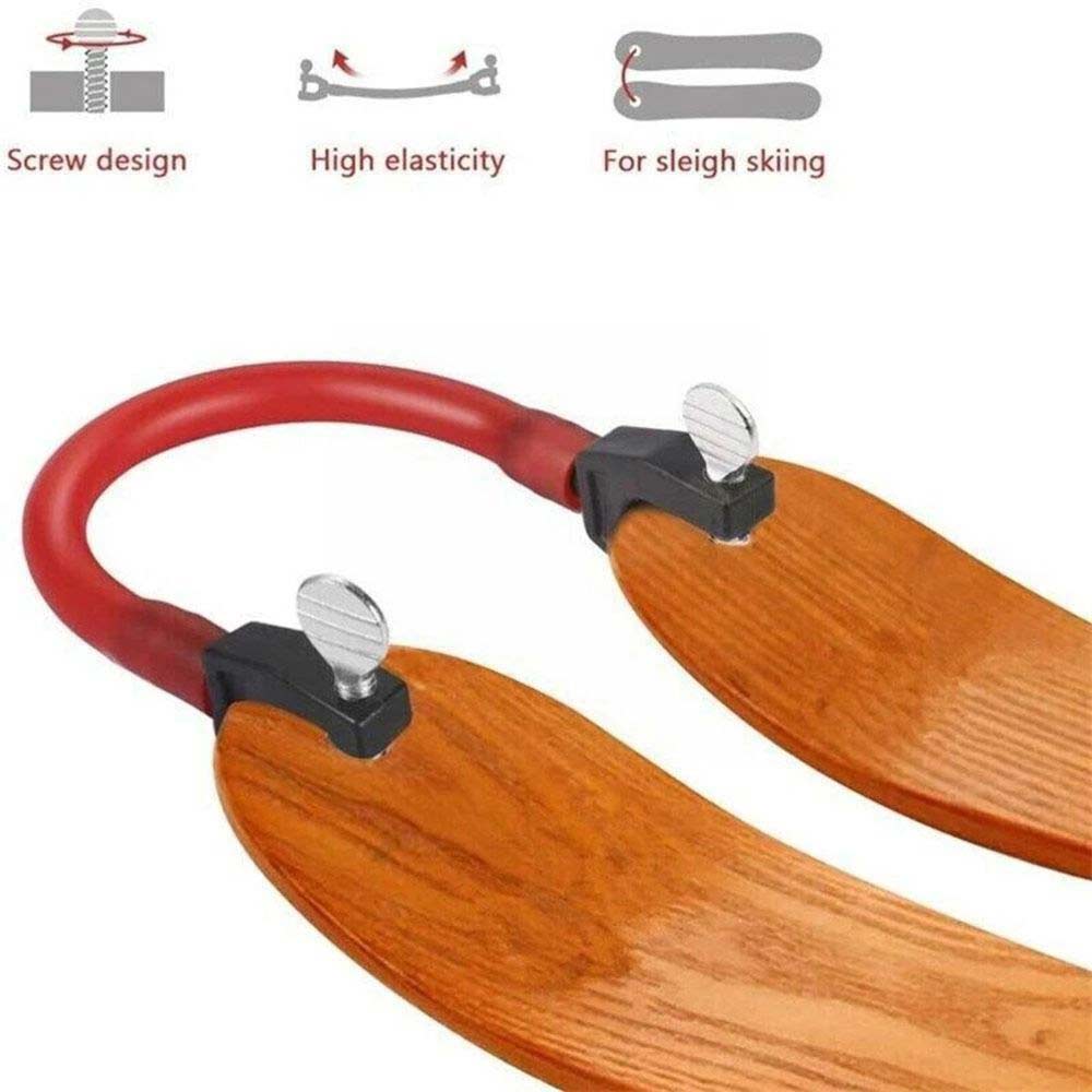Snowboard Tip Connector Ski Training Aids Children Adult Skiing Wedge Aid