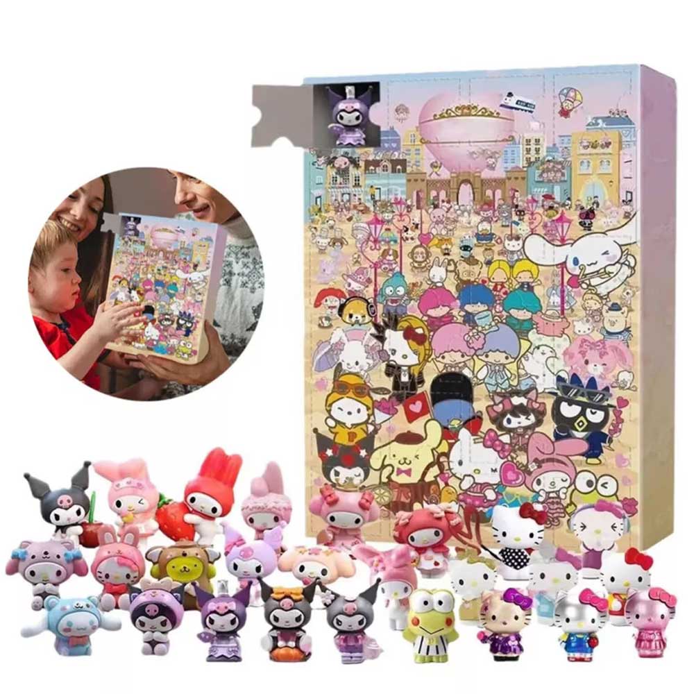 Christmas Advent Calendar Kuromi Countdown Mystery Box Kids Gift New