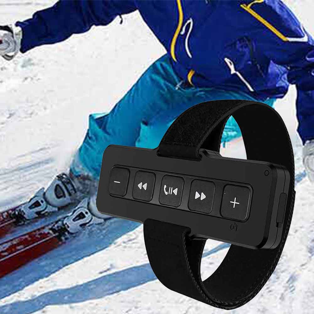 Bluetooth Media Button Car Steering Wheel Control Bluetooth-Compatible Waterproof Wireless Media Button