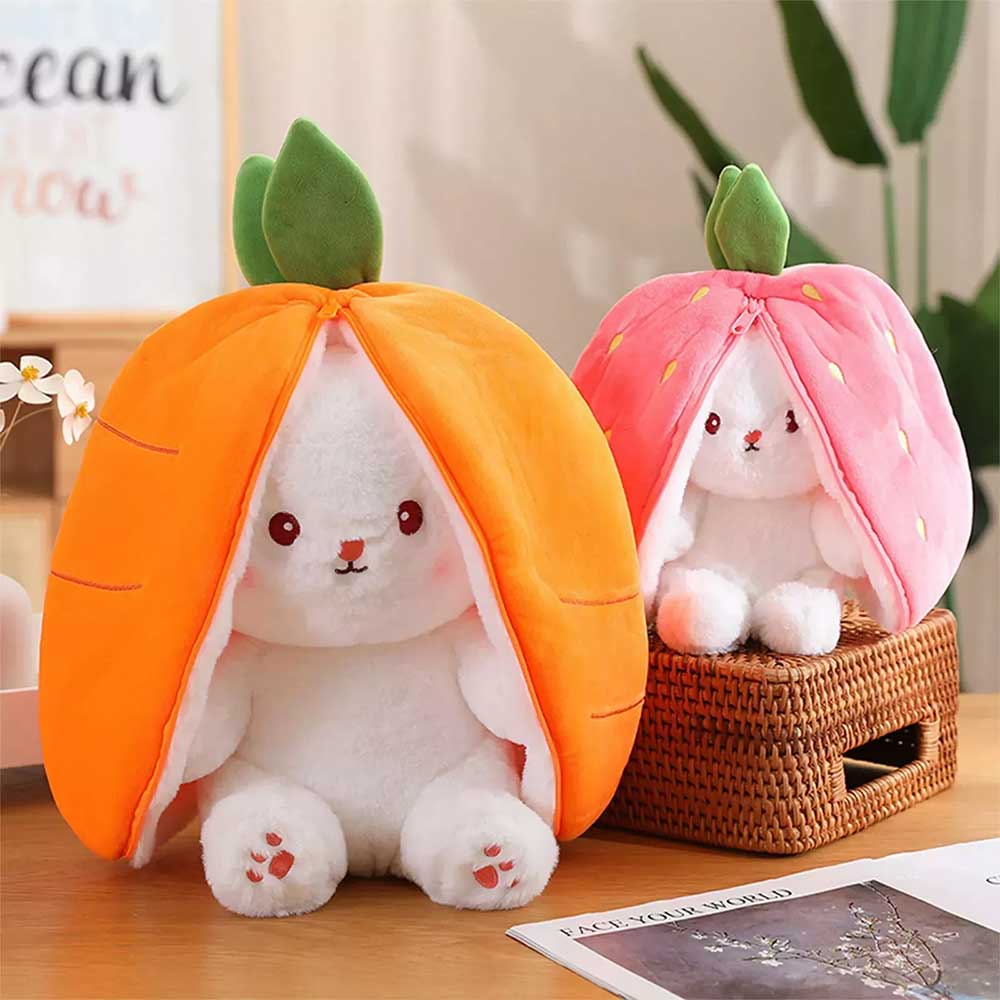 Easter Rabbit Bunny Stuffed Cute Soft Plushies Hide-and-Seek Plush Doll Easter