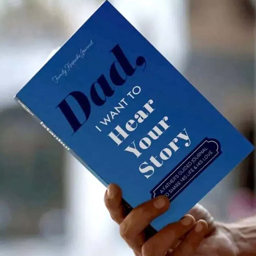 Dad/Mom, I Want to Hear Your Story Father's Journal To Share Life Notebooks Gift